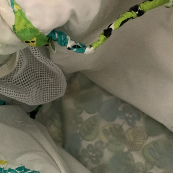 🍋‍🟩 Vera Bradley Baby Diaper Messenger Bag Limes Up 🍋‍🟩 - Picture 11 of 15